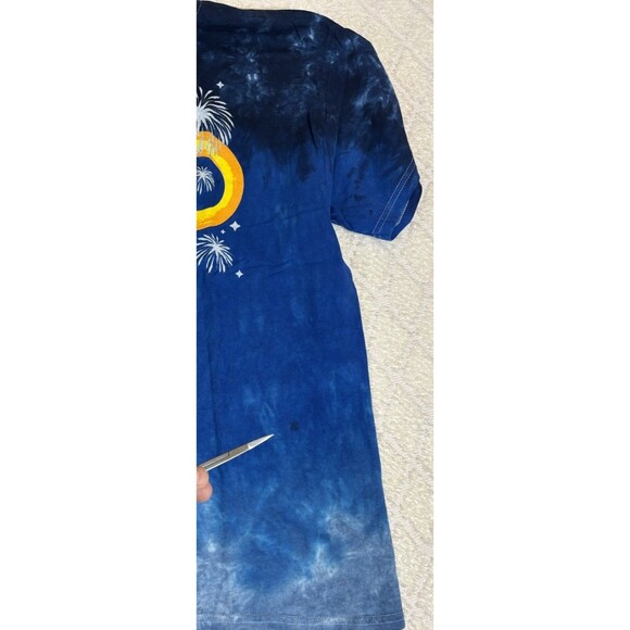 Walt Disney World 2020 Tie Dye AOP Mickey Minnie Goofy Pluto Donald Duck Tee L - Picture 6 of 12